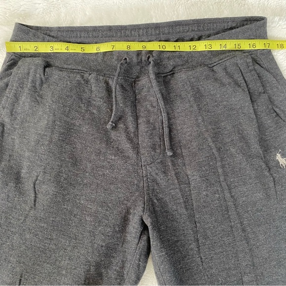 Men’s Polo gray sweatpants drawstring elastic waist with pockets size M - Picture 8 of 11